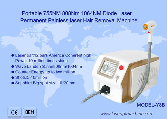 Good price Portable High Power Diode Laser Hair Removal Beauty Machine 808nm online