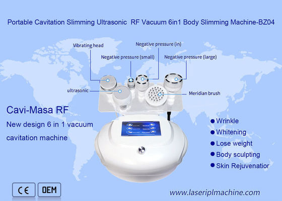 Good price Portable Ultrasonic Rf Vacuum Cavitation Machine 6 In 1 Body Slimming Beauty online